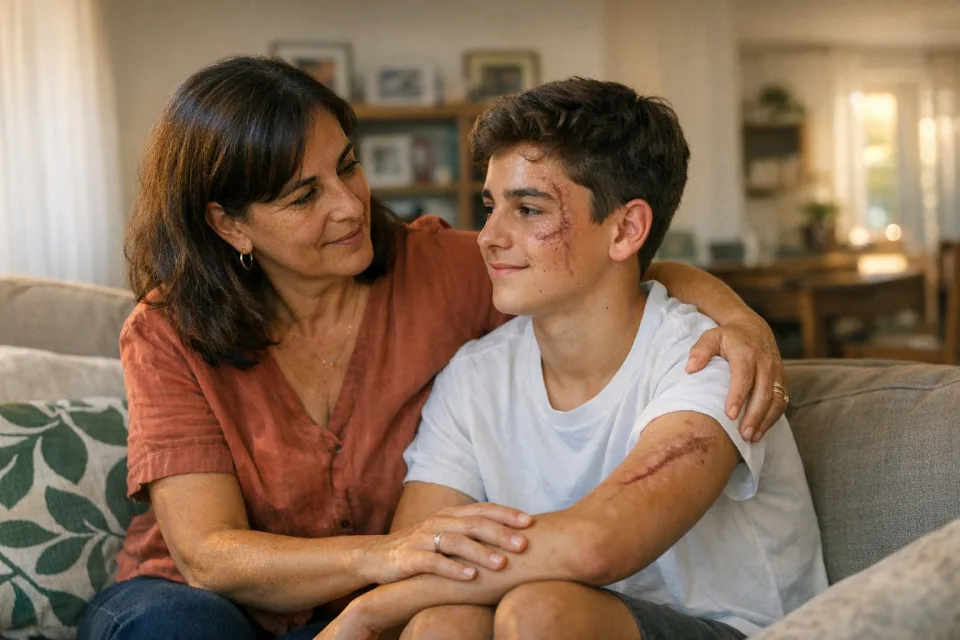 When an Accident Leaves a Mark: How to Help Your Child Heal Inside and Out