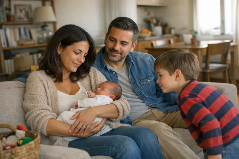 Ciúmes do irmão bebé: como preparar e apoiar o filho mais velho