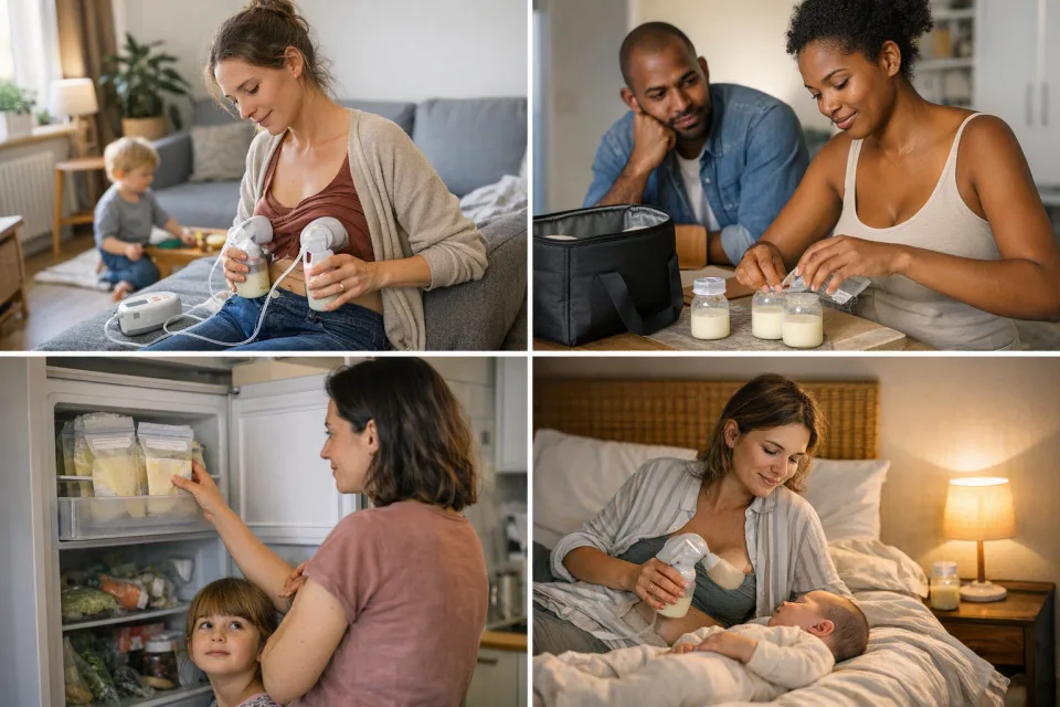 How to Express and Store Breast Milk Safely