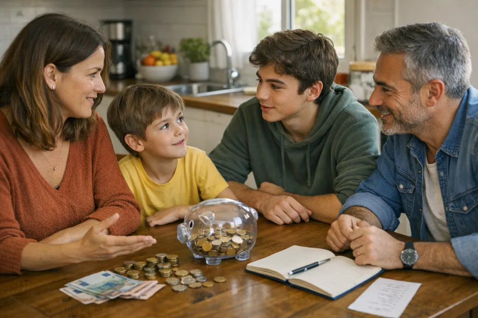 Financial education for children: allowance, saving, and choices