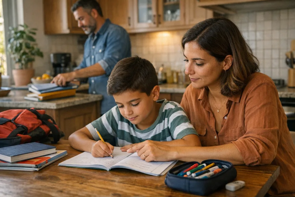 Trabalhos de casa: quanto devem os pais ajudar?